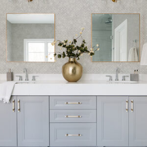 Khauta Sterling Floral Geometric Wallpaper