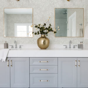 Khauta Silver Floral Geometric Wallpaper