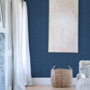 Exhale Dark Blue Texture Wallpaper