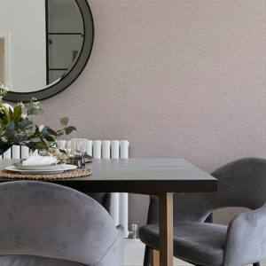Tuckernuck Pink Linen Wallpaper