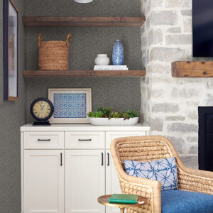 Mackintosh Charcoal Textural Wallpaper