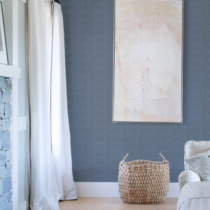 Mackintosh Indigo Textural Wallpaper