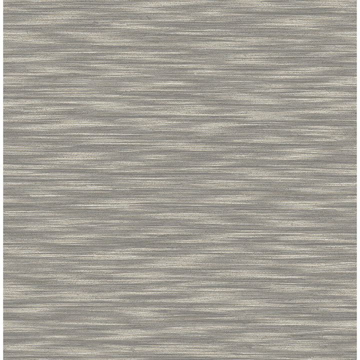 Benson Brown Faux Fabric Wallpaper