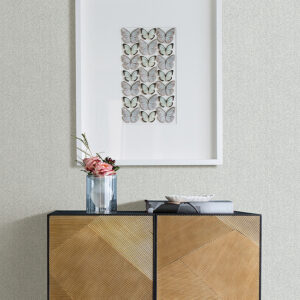 Ashbee Light Grey Tweed Wallpaper