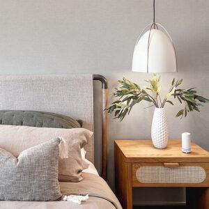 Glen Light Grey Texture Wallpaper