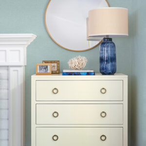 Glen Aqua Texture Wallpaper