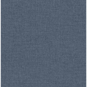 Glen Dark Blue Texture Wallpaper