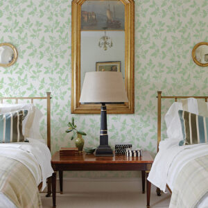 Ardell Light Green Botanical Wallpaper