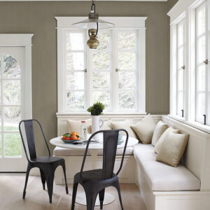 Walcott Light Grey Stitched Trellis Wallpaper