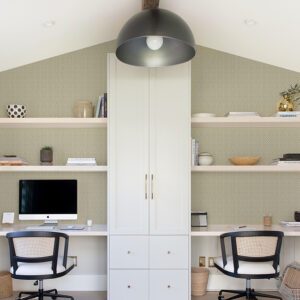 Glynn Neutral Chevron Wallpaper