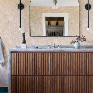 Vita Blush Botanical Wallpaper