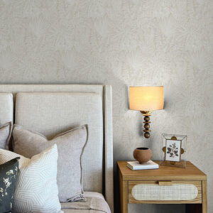 Vita Off-White Botanical Wallpaper