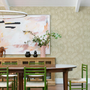 Maeve Butter Jacobean Trail Wallpaper