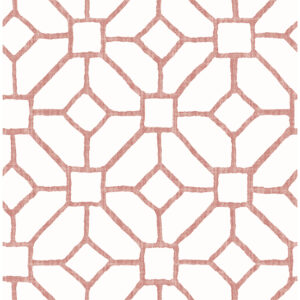 0086947 addis coral trellis wallpaper