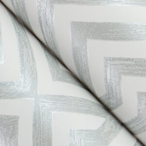 Lyon Silver Geometric Key Wallpaper