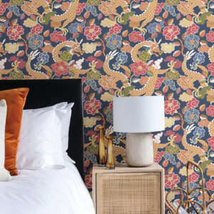 Yanci Orange Dragon Wallpaper