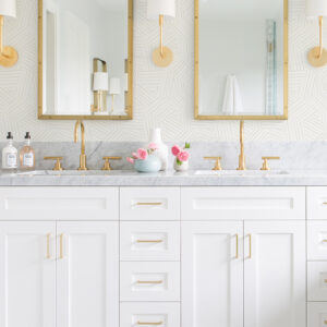 Helene Pearl Geometric Lines Wallpaper