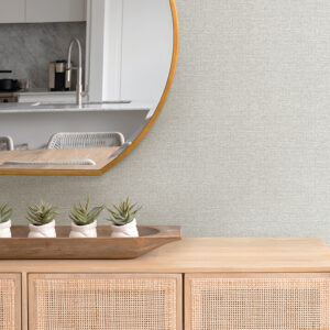 Minerva Dove Texture Geometric Wallpaper