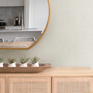 Minerva Cream Texture Geometric Wallpaper