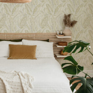 Fildia Honey Botanical Wallpaper