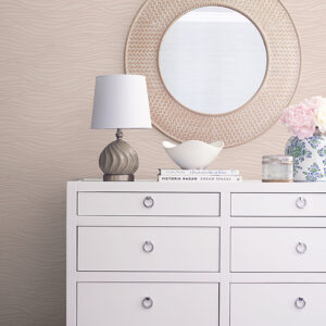 Galyn Rose Pearlescent Wave Wallpaper