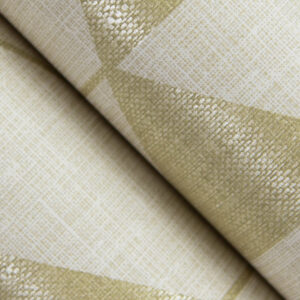 Fairbank Gold Linen Geometric Wallpaper by Scott Living