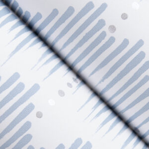 Holmby Light Blue Brushstroke Zigzag Wallpaper by Scott Living