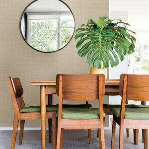 Colcord Cream Sisal Wallpaper by Scott Living