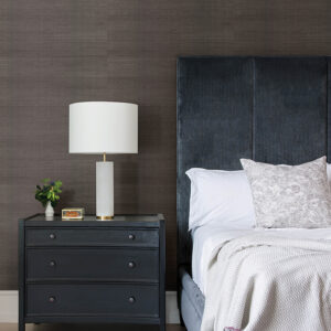 Colcord Charcoal Sisal Wallpaper by Scott Living