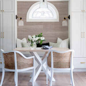 Kenter Burgundy Sisal Wallpaper by Scott Living