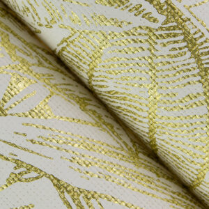 Brentwood Yellow Palm Leaves Wallpaper by Scott Living