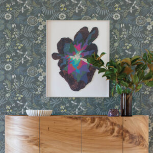 Marilyn Light Grey Floral Trail Wallpaper by Scott Living