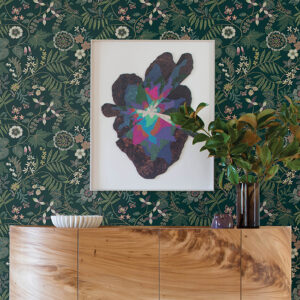 Marilyn Green Floral Trail Wallpaper by Scott Living