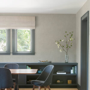 Mortenson Light Grey Geometric Wallpaper by Scott Living