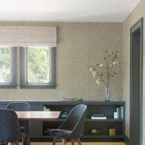 Mortenson Gold Geometric Wallpaper by Scott Living