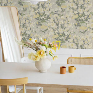 Hava Yellow Meadow Flowers Wallpaper