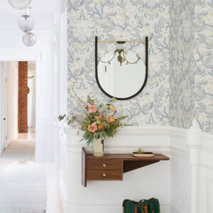Lisa Bone Floral Damask Wallpaper