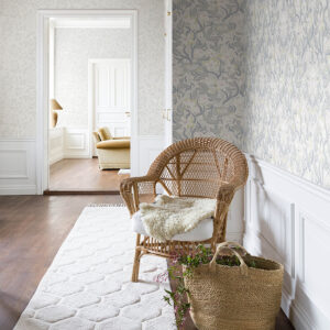 Lisa Bone Floral Damask Wallpaper