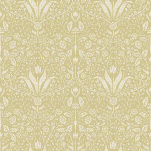 0089194 mara yellow tulip ogee wallpaper