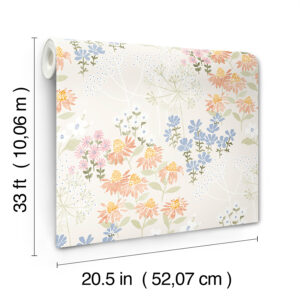 Cultivate Pastel Springtime Blooms Wallpaper