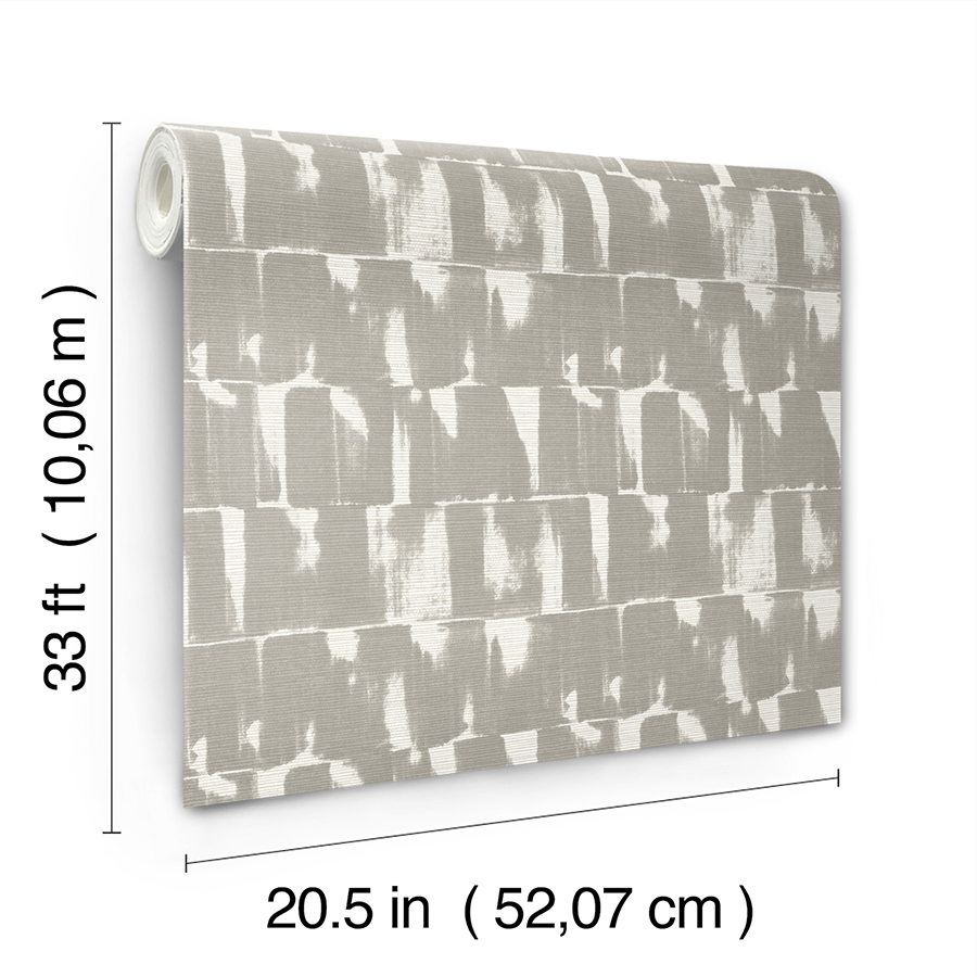 0089982 bancroft grey artistic stripe wallpaper