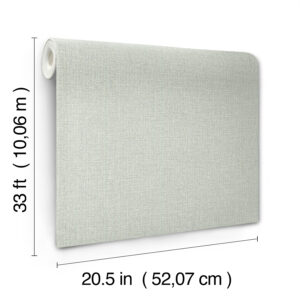 Lawndale Sage Textured Pinstripe Wallpaper