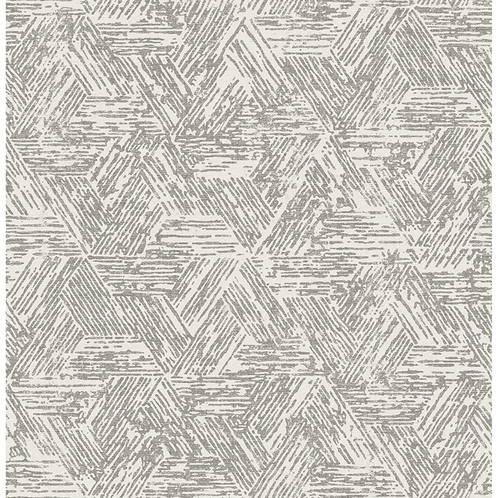 0090026 retreat charcoal quilted geometric wallpaper