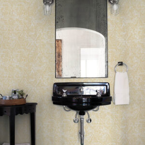 Retreat Yellow Quilted Geometric Wallpaper