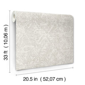 Retreat Grey Quilted Geometric Wallpaper