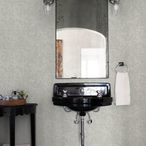 Retreat Grey Quilted Geometric Wallpaper