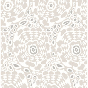 0090061 divine grey abstract medallion wallpaper