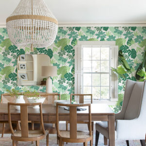 Medellin Green Rainforest Floor Wallpaper