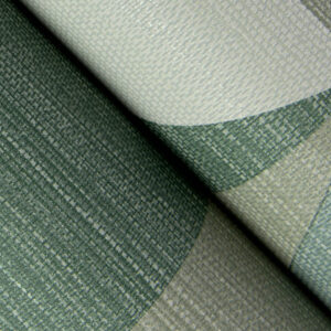 Winslow Green Geometric Faux Grasscloth Wallpaper