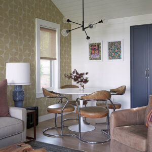 Baxter Honey Semicircle Mosaic Wallpaper